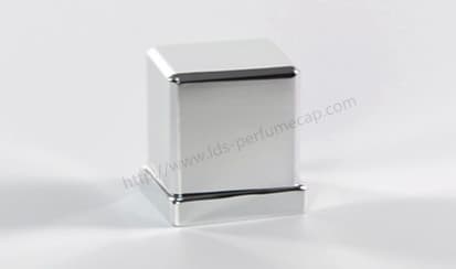 Silver square aluminum cover